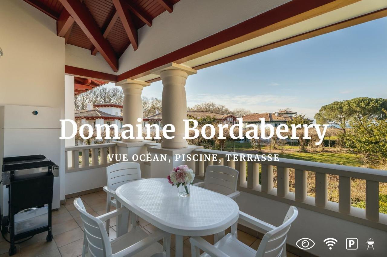 Atlantic Selection - Domaine De Bordaberry - Avec Piscine Et Vue Ocean Lägenhet Urrugne Exteriör bild